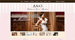 Desktop Screenshot of anasprogownalterations.com